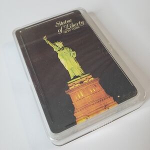 The Postal Factory Playing Cards Statue of Liberty Souvenir Sealed New Boxed